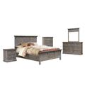 Sunset Trading Solstice Grey 5 Piece Queen Bedroom Set - Sunset Trading CF-3001-0441-Q-5PC