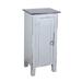 Sunset Trading Cottage 1 Door Accent Cabinet In Antique Gray - Sunset Trading CC-TAB1032LD-AGOJ