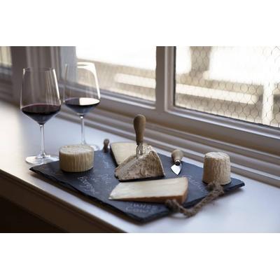 Wine & Slate Cheese Board Gift Set