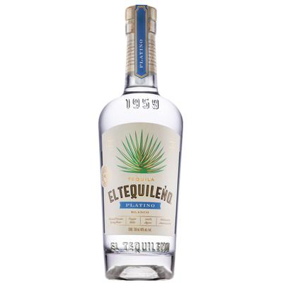 El Tequileno Platino Blanco Tequila Tequila - Mexi...