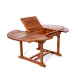 5-Piece Oval Dining Chair Set & Cushion, Blue - All Things Cedar TE70-20-B