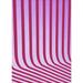 Indigo 84 x 0.35 in Indoor Area Rug - Hokku Designs Uwais Striped Purple Area Rug Polyester/Wool | 84 W x 0.35 D in | Wayfair