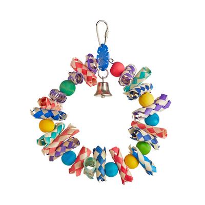 You & Me Fiesta Landing Noisemaking Bird Toy, Medium