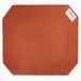 Elevated Dog Bed Replacement Cover, 35.5" L X 25.75" W X 0.12" H, Terracotta, Medium, Orange