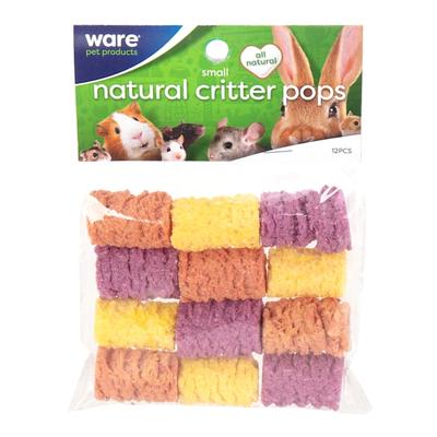 WARE Small Natural Critter Pops Small Animal Treats, Pack of 12