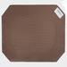 Elevated Dog Bed Replacement Cover, 43.5" L X 31.5" W X 0.12" H, Nutmeg, Large, Brown