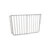 White Outdoor Safety Pet Gate, 2" L X 36" W X 30" H, 11 LBS