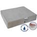 Solid Memory Foam Dog Bed with Waterproof Cover, 28" L X 36" W X 4" H, Medium, White