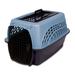 Blue 2 Door Top Load Dog Kennel, 24.05" L X 16.76" W X 14.5" H, Medium