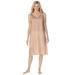 Plus Size Women's Lace-Trim Slip by Comfort Choice in Nude (Size 18/20) Full Slip