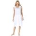 Plus Size Women's Lace-Trim Slip by Comfort Choice in White (Size 22/24) Full Slip