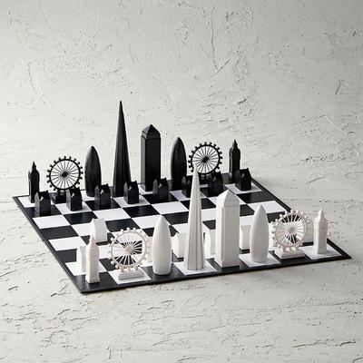 Skyline Acrylic Chess Set - New ...