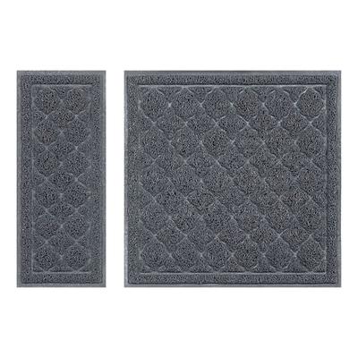 UniPaws Cat Litter Trapper Mat for Cat Washroom, 19" L X 19" W X 0.4" H
