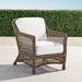 Hampton Lounge Chair in Driftwood Finish - Paloma Medallion Indigo, Standard - Frontgate