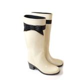 Kate Spade Shoes | Kate Spade Off-White Rain Boots | Color: Cream | Size: 7