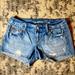 American Eagle Outfitters Shorts | American Eagle Distressed Denim Medium Wash Shorts | Color: Blue | Size: 2