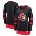 Women's Fanatics Branded Black Ottawa Senators Home Breakaway Jersey