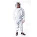 Borders Unlimited Heavy Duty Ventilated Master Beekeeper Protective Apparel Cotton in Black/White | 76 H x 31 W in | Wayfair PM9261F5X-A