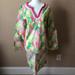 Lilly Pulitzer Dresses | Lilly Pulitzer Elina Tunic Multi Wing Ding Size S | Color: Green/Pink | Size: S