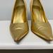 Nine West Shoes | Gold Pumps | Color: Gold | Size: 7.5