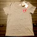 Under Armour Shirts & Tops | New Under Armour Kids Medium Top | Color: Gray | Size: Mg