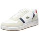 Lacoste Men's T-Clip 0120 2 SMA Sneaker, White (Blanc Wht Nvy Red), 9 UK
