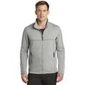 Port Authority F904 Collective Smooth Fleece Jacket in Gusty Grey size XS | Polyester
