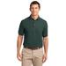 Port Authority K500P Silk Touch Polo with Pocket Shirt in Dark Green size 5XL | Cotton/Polyester Blend