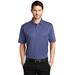 Port Authority K542 Heathered Silk Touch Performance Polo Shirt in Royal Blue Heather size 2XL | Polyester