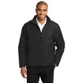 Port Authority J354 Challenger II Jacket in True Black/True Black size 5XL | Fleece