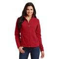 Port Authority L217 Women's Value Fleece Jacket in True Red size Large | Polyester