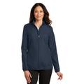 Port Authority L344 Women's Zephyr Full-Zip Jacket in Dress Blue Navy size Large | Polyester