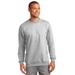 Port & Company PC90T Tall Essential Fleece Crewneck Sweatshirt in Ash size 4XLT | Cotton/Polyester Blend