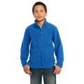 Port Authority Y217 Youth Value Fleece Jacket in True Royal Blue size XS