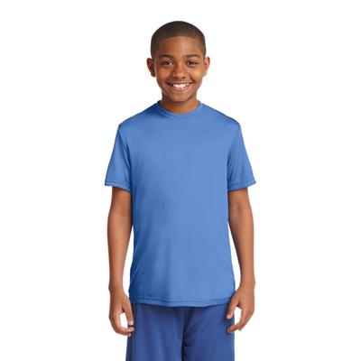 Sport-Tek YST350 Youth PosiCharge Competitor Top in Carolina Blue size Small | Polyester