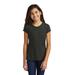 District DT130YG Girls Perfect Tri Top in Black Frost size Small | Triblend