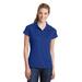 Sport-Tek LST659 Women's Contrast Stitch Micropique Sport-Wick Polo Shirt in True Royal Blue size Large | Polyester