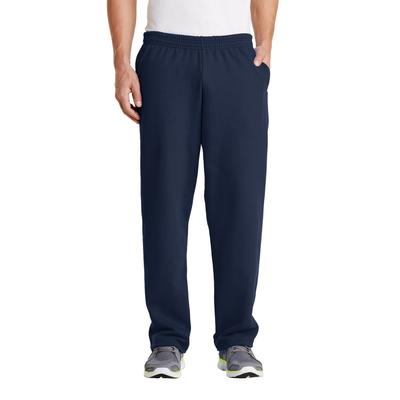 Port & Company PC78P Core Fleece Sweatpant with Pockets in Navy Blue size Large | Cotton/Polyester Blend