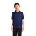 Port Authority Y540 Youth Silk Touch Performance Polo Shirt in Navy Blue size Medium | Polyester