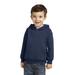 Port & Company CAR78TH Toddler Core Fleece Pullover Hooded Sweatshirt in Navy Blue size 2T