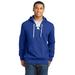 Sport-Tek ST271 Lace Up Pullover Hooded Sweatshirt in True Royal Blue size Large | Polyester Blend