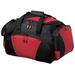 Port Authority BG91 - Metro Duffel in Red size OSFA | Polyester