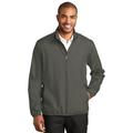 Port Authority J344 Zephyr Full-Zip Jacket in Grey Steel size XS | Polyester