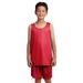 Sport-Tek YST500 Athletic Youth PosiCharge Classic Mesh Reversible Tank Top in True Red size XS