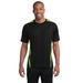 Sport-Tek ST351 Colorblock PosiCharge Competitor Top in Black/Lime Shock size Medium | Polyester
