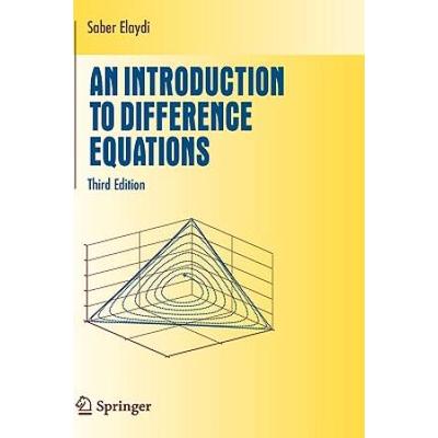 An Introduction To Difference Equations