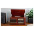 Victrola Ellington Decorative Record Player | 11 H x 19.4 W x 16.85 D in | Wayfair VTA-380SB-MAH-SDF