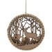 Northlight Seasonal 4.5-Inch 2-D Reindeer Family Silhouette Christmas Ornament Wood in Brown | 4.5 H x 4.5 W x 0.05 D in | Wayfair