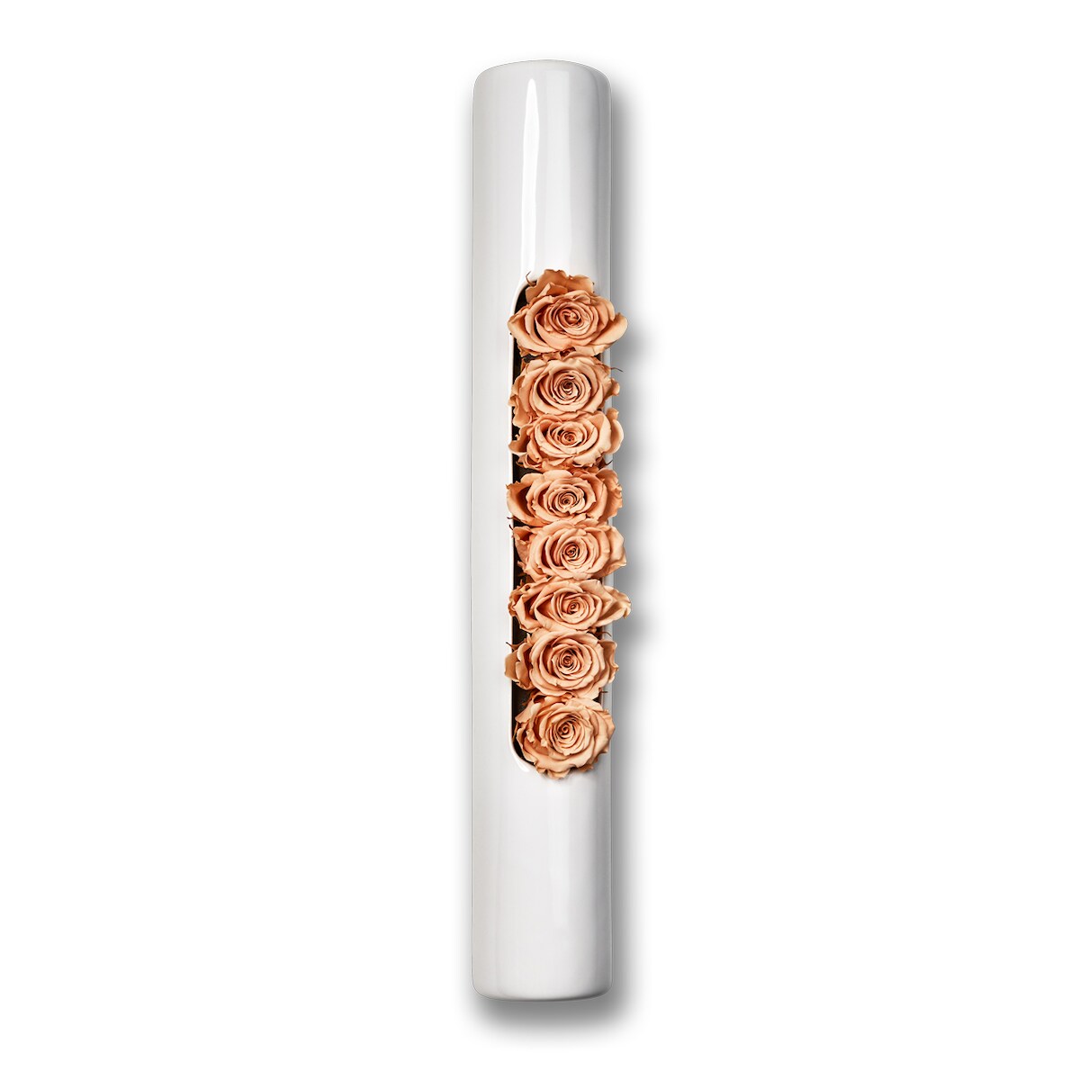Flowerbox Infinity-Bloom Tube - weiß/rosé - 40x6,5 cm Image