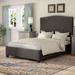 Winston Porter Romeoville Platform Storage Bed Upholstered/Metal/Polyester in Gray | 15 H x 80.5 W x 86 D in | Wayfair